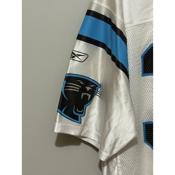 Carolina Panthers DeAngelo Williams #34 Jersey XL White Reebok NFL Autographed - Picture 3 of 10